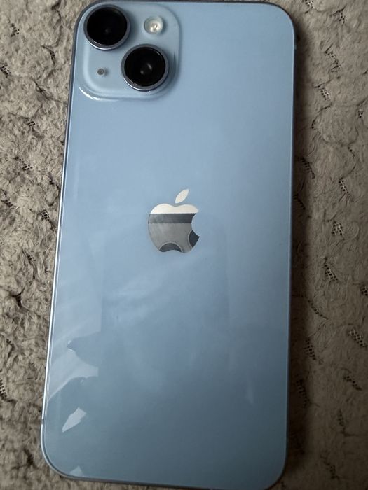 Iphone 14 128 GB светло синьо бижу