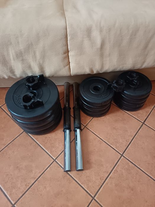 Gantere pentru antrenament