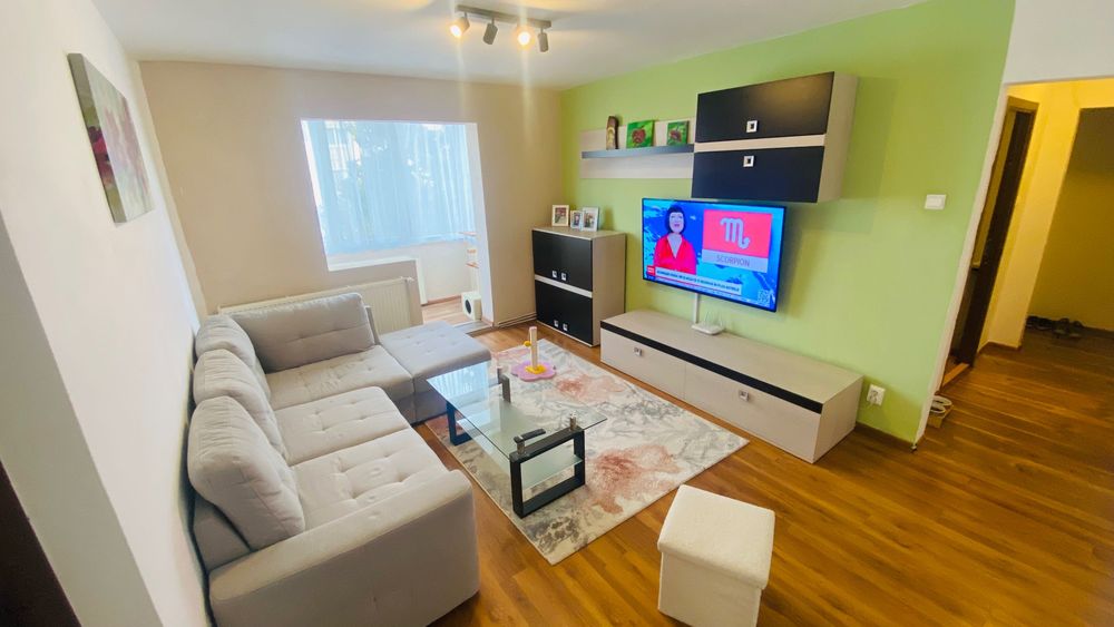 Apartament 3 camere, utilat, mobilat, plus loc de parcare !
