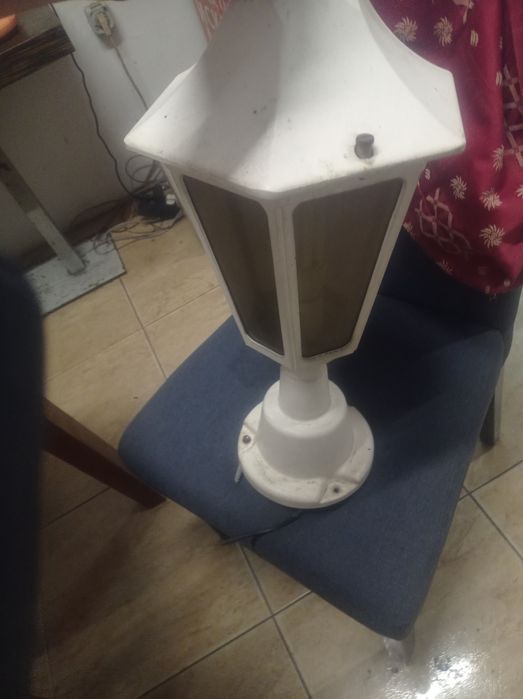 Голяма лампа метална