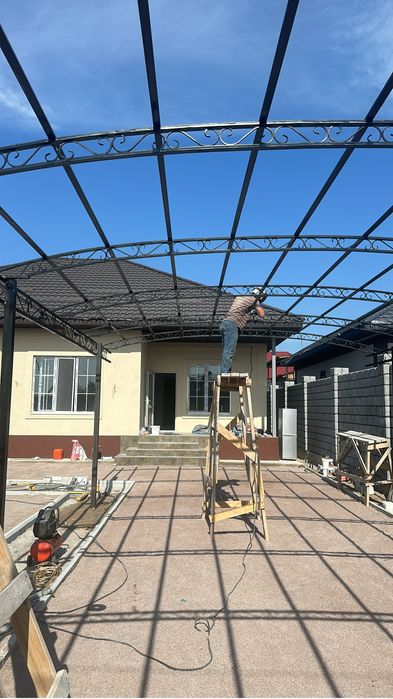 Навесы сварочные конструкции