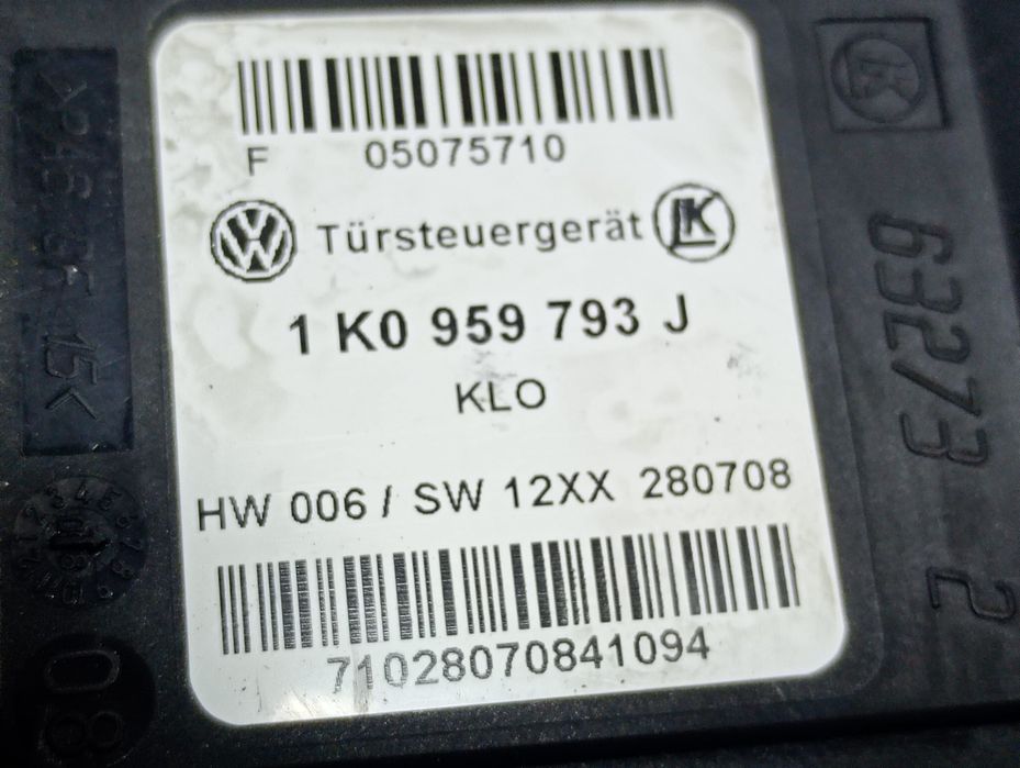Motoras geam stanga fata Volkswagen Tiguan 1 (5N) (2007 - 2011) CBAB
