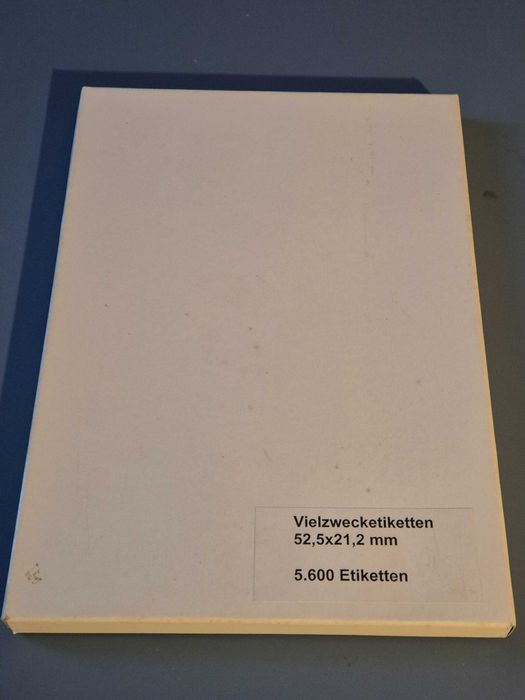5600 Etichete Autocolante A4, Avery Zweckform, Germania, 100 coli