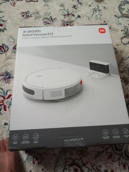 Новый робот пылесос 50000тг  xiomi