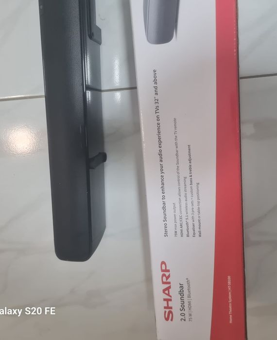 Soundbar Sharp nou