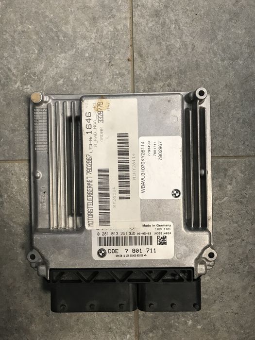 Ecu Calculator Motor Bmw seria 3 E90 E91 M47  2.0d 163 cai 7801711
