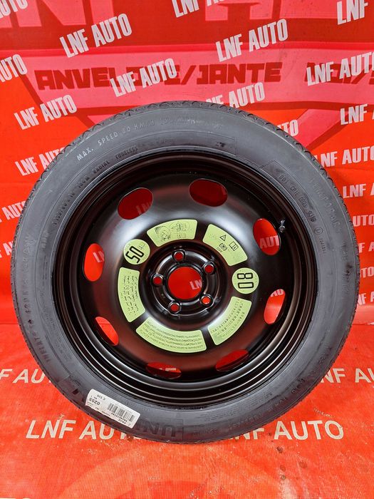 Rezerva SLIM - 5x108 18'' OEM Peugeot 3008 5008 508 407 - CITROEN NOUA