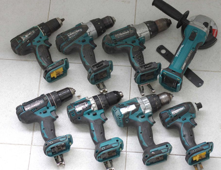 Makita 18V LXT зарядно,винтоверт,импакт,ъглошлайф инструменти Макита