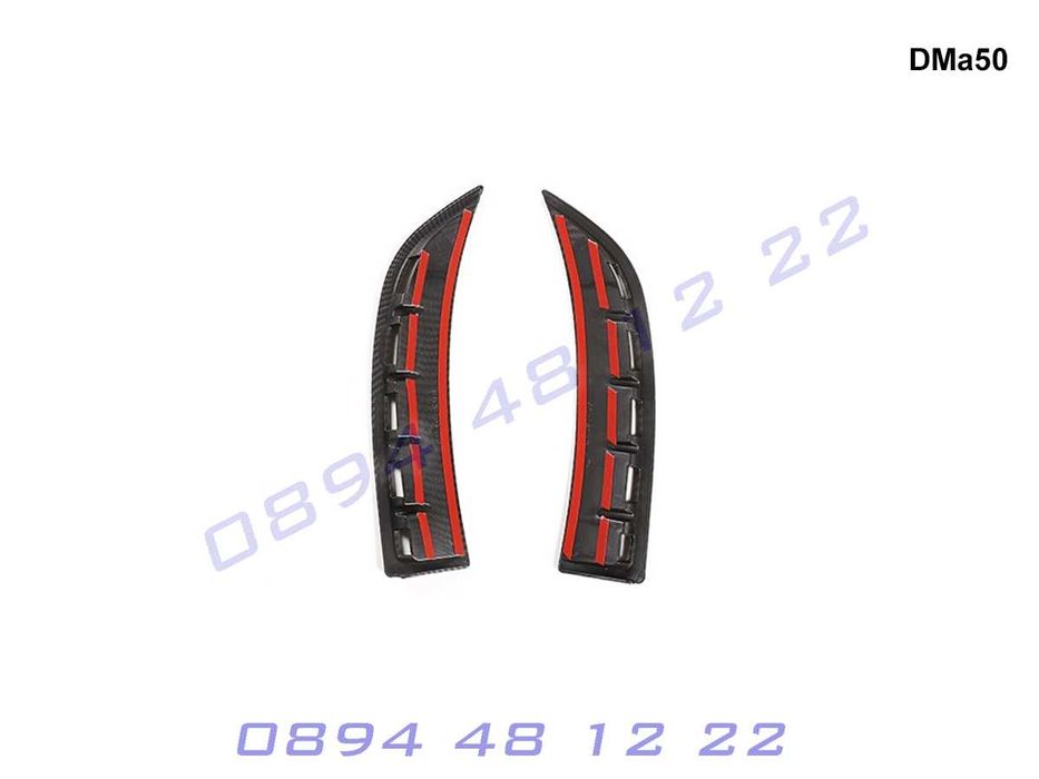 Тунинг Добавка Сплитер Предна Броня Mercedes CLA W118 Мерцедес ЦЛА