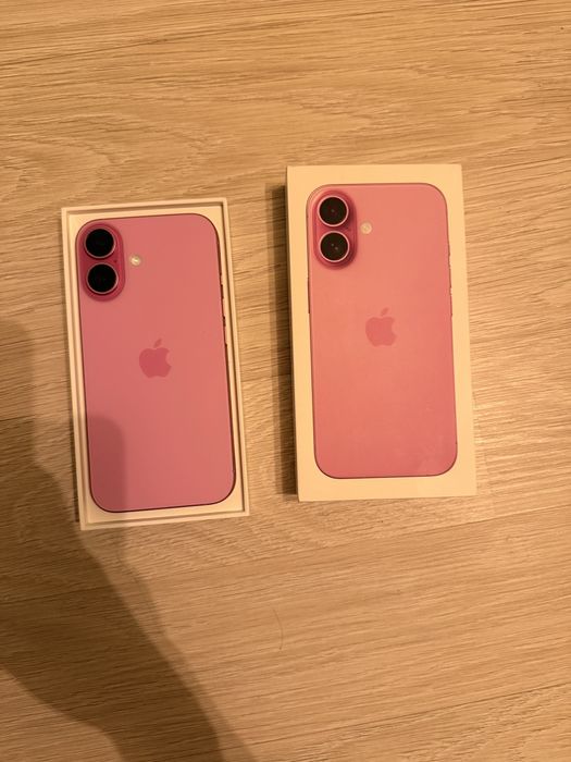 Telefon mobil Apple iPhone 16, 128GB, 5G, Pink