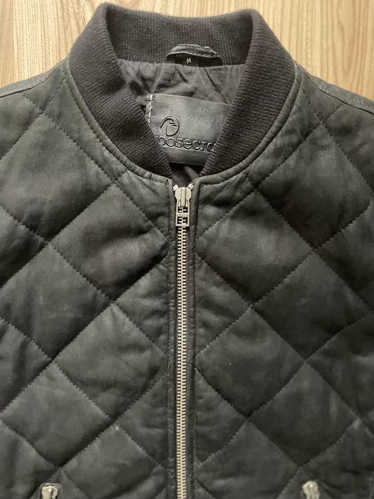 goosecraft  Bomber / мъжко кожено(естествена) яке/бомбър M