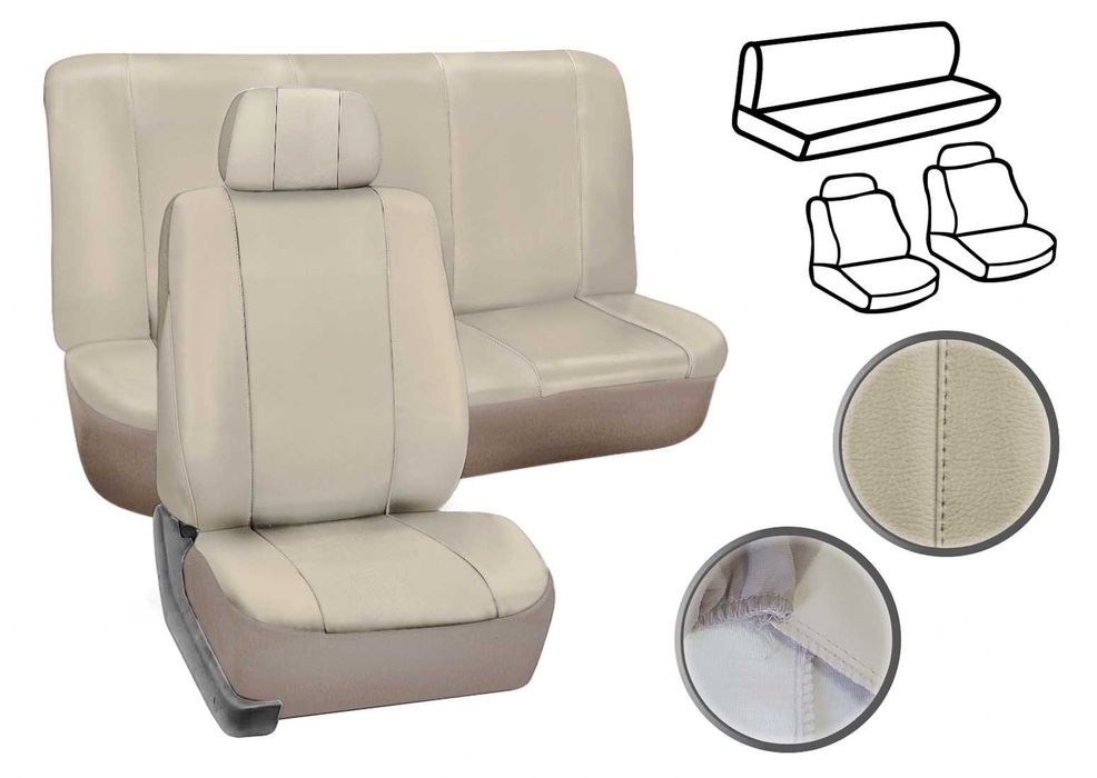 Универсална Кожена тапицерия подходяща за Пежо 206, 207, 208 и 308