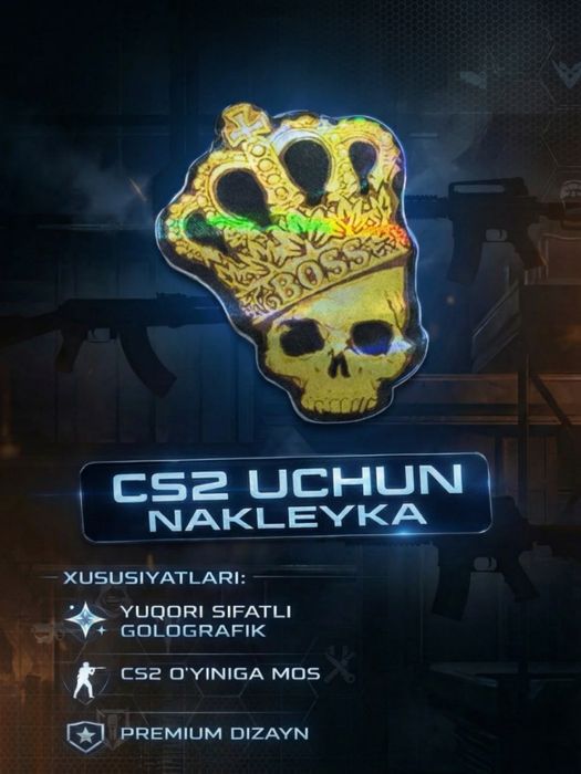 nakleyka cs, cs2