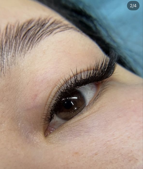 Наращивание ресниц LED