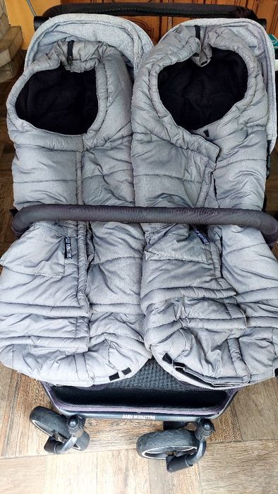 Количка за близнаци "Baby Monster" easy twin