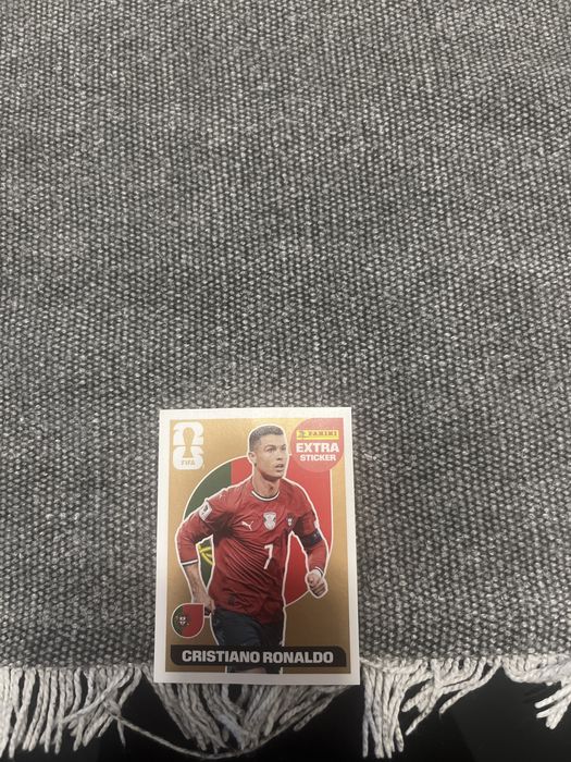 Cristiano Ronaldo extra bronze ticker panini