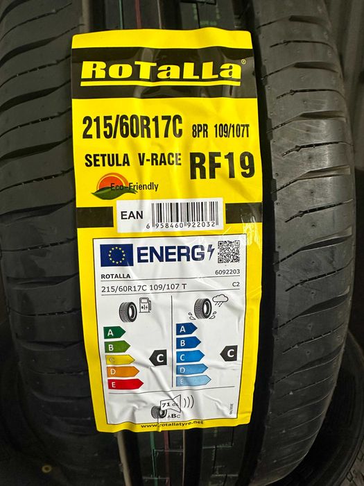 Нови Летни Бусови Гуми ROTALLA SETULA RF19 215/60R17C 109/107T Нов DOT