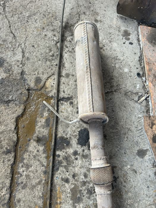 Глушитель на газель