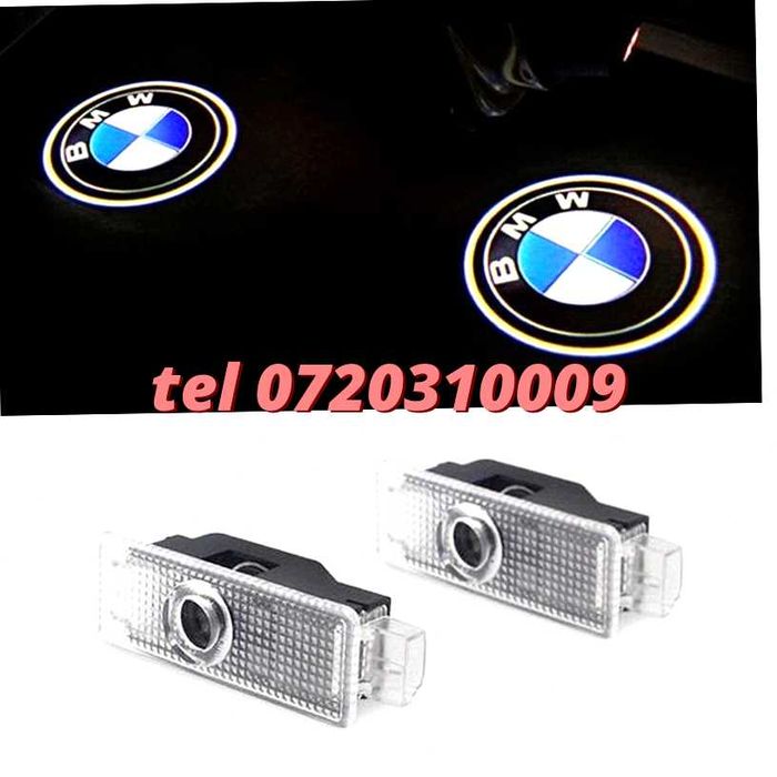 Lumina Led Logo Proiectie Logo Portiere Bmw 2 Buc Pentru Iluminare Auto Portiere Logo Sau Semnalizare Dedicat Marcii Auto Mentionate In Titlu