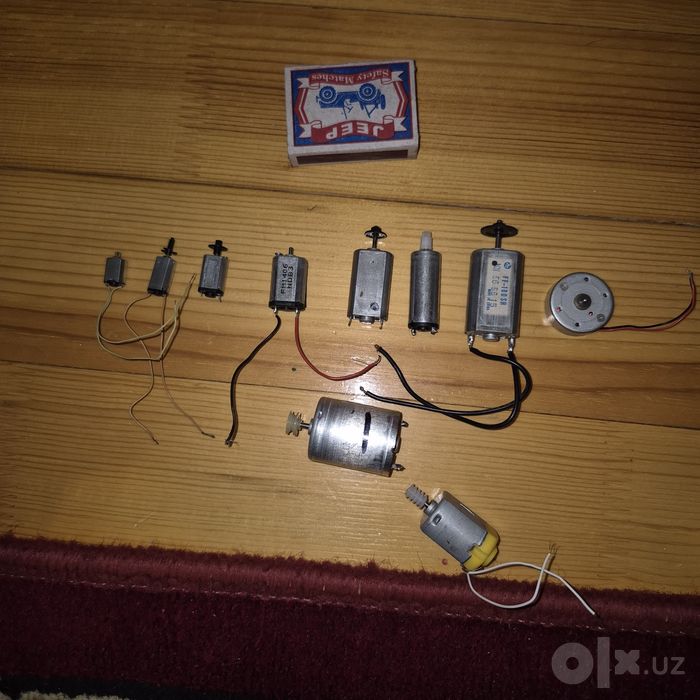 Моторчики и батареи