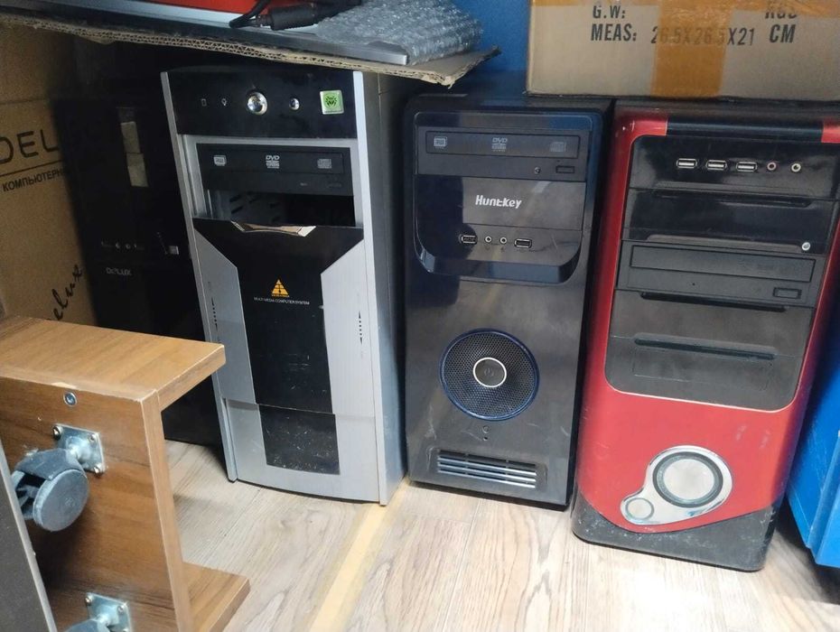 Корпуса ПК от 1000 тг есть разные