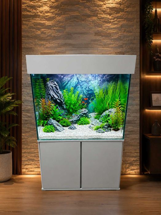 Akvarium skidka 150L sotiladi