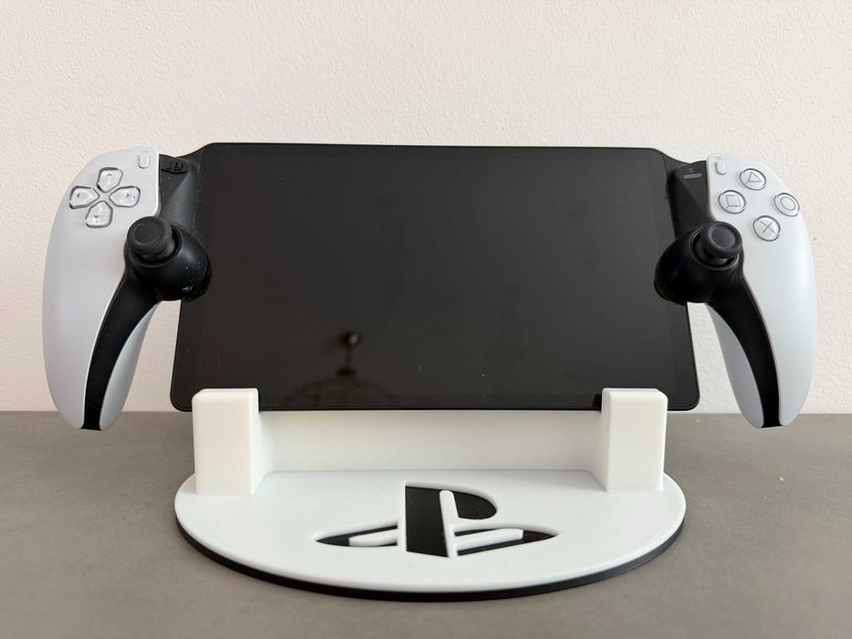 Suport stand PlayStation Portal – alb/negru