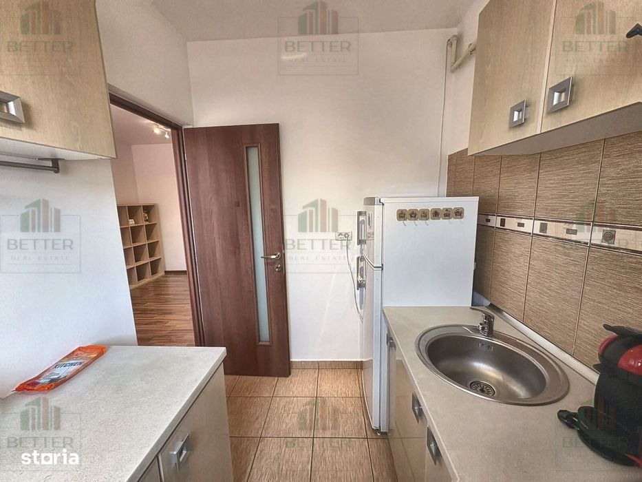 Garsonieră decomandată, 40 mp, balcon, Popești-Leordeni