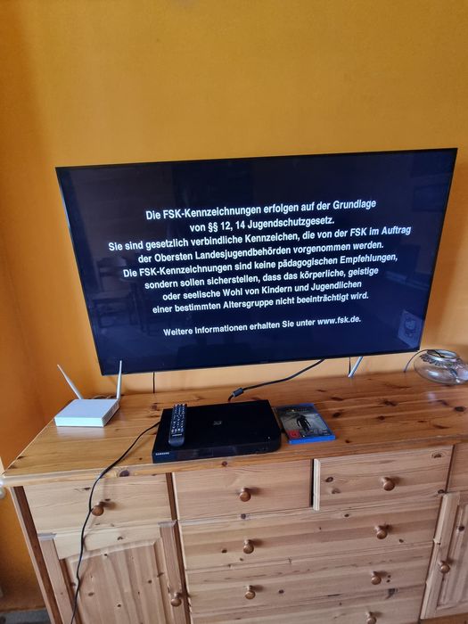 Dvd blu-Ray 3 D Samsung in stare de funcționare.