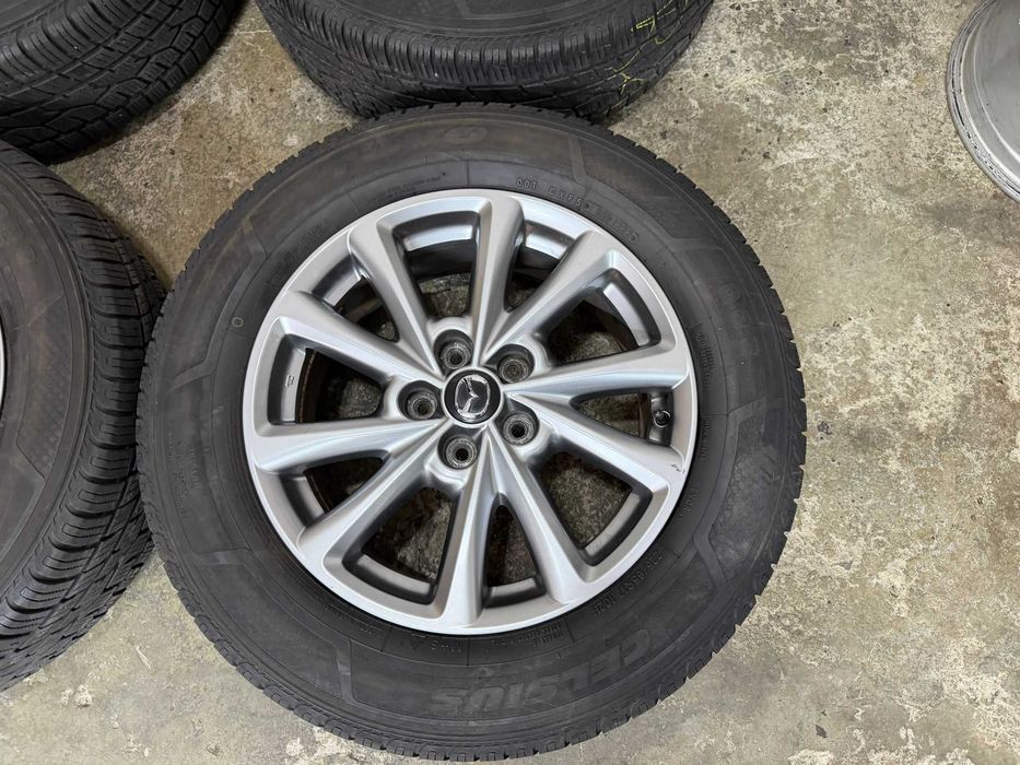 Jante Mazda OEM 17 5x114,3 ET45 + 225/65 R17 iarna CX-5 CX-7
