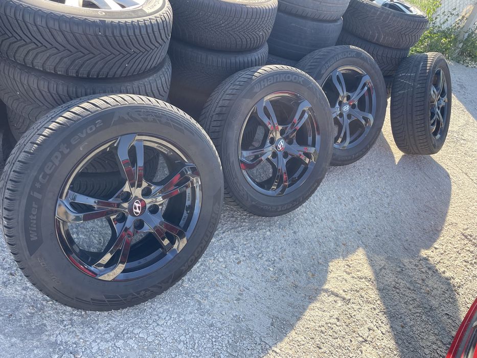 Jante Hyundai Tucson 17’ + Cauciucuri M+S Hankook 225/60 17’
