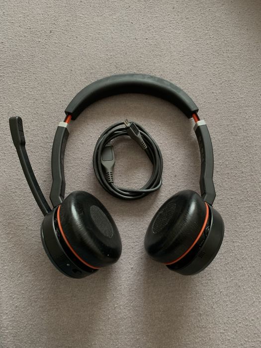 Casti Bluetooth JABRA Evolve 75 cu Microfon, Casti Over The Ear