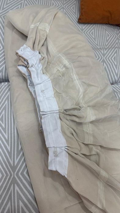 Штор блэкаут бежевый