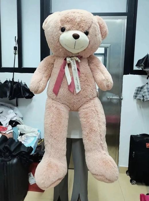 Мишка плюшевая 200 см оригинальный вид и надёжный каркас 35490