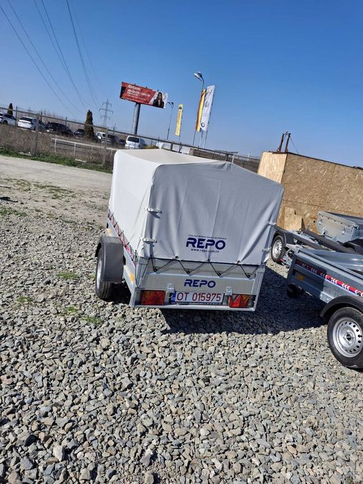 Remorca REPO auto moto 750 kg apicola ATV MOTO,RAR INCLUS