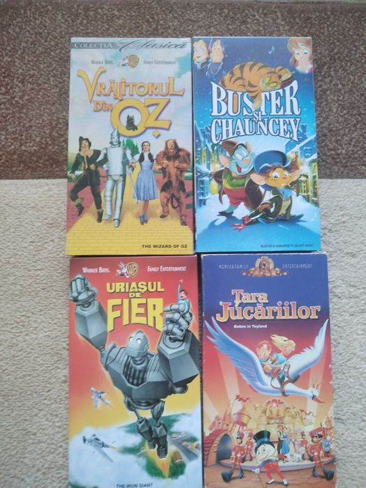 Desene VHS (casete) pentru colectionari