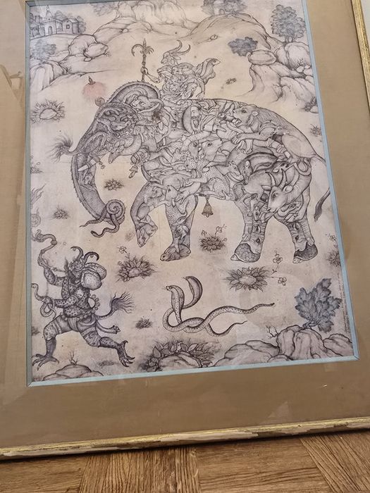 Tablou unicat sec. XVII