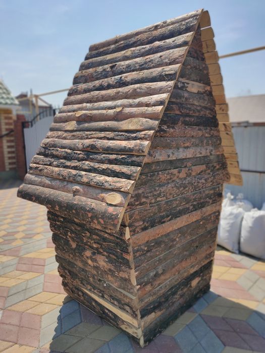 Туалет деревянный