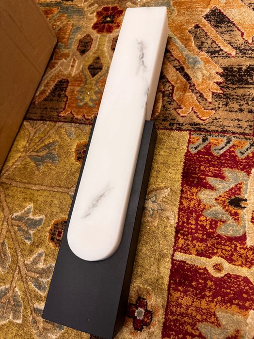 Настенные бра черные мраморные