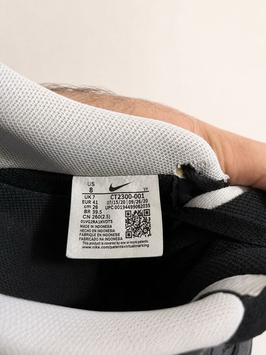 Nike Air Force 1 ’07 LV8 Double Swoosh Black White Marime EU 41