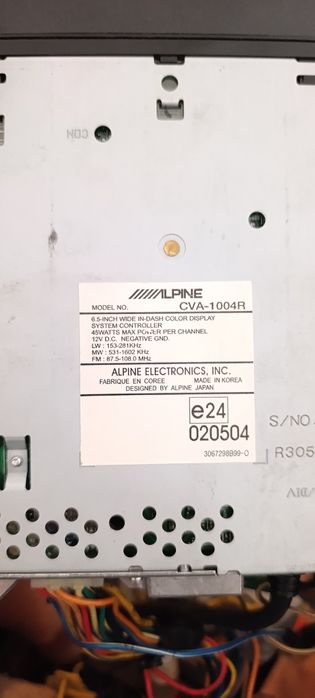 Alpine CVA-1004R Касетофон за кола