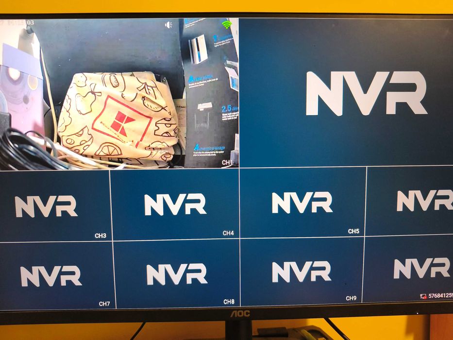 Чисто нова, проверена REIGY 3MP WIFI CCTV система за видеонаблюдение..