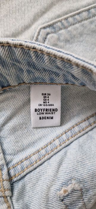 Blugi Boyfriend H&M Marime S/36