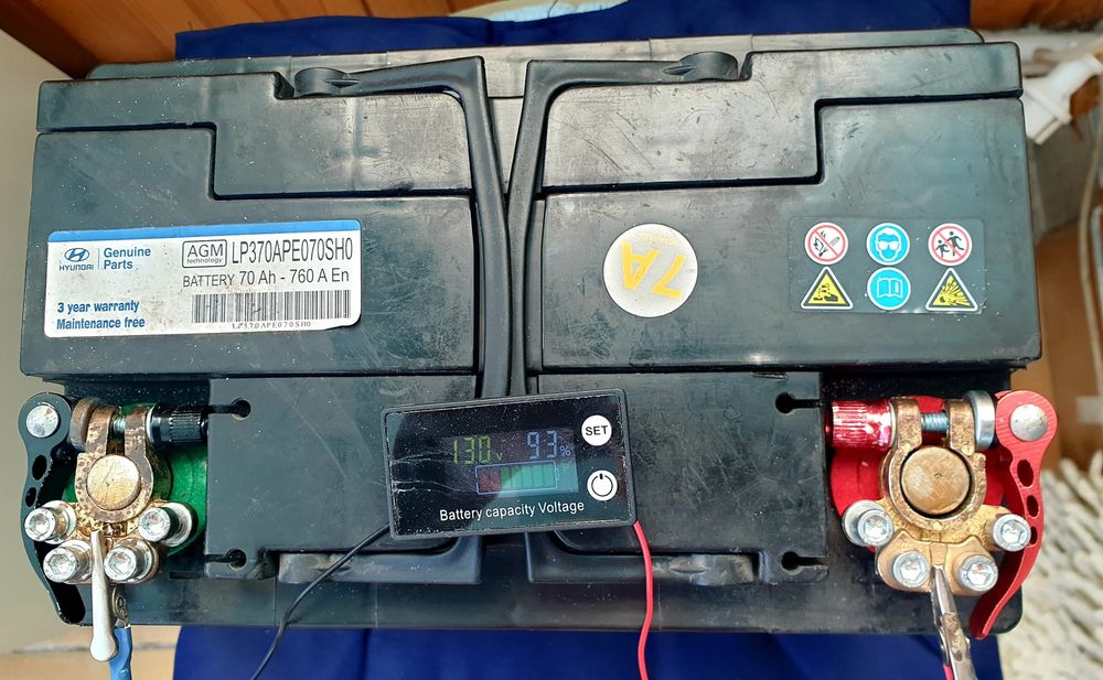 Baterie AGM,12V/70A.