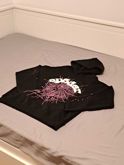 Vand hanorac spider, black and purple