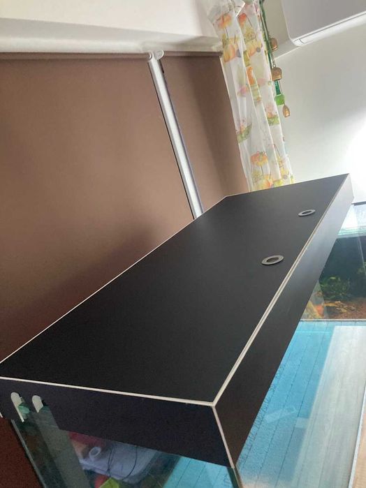 Продавам аквариум 245л (110х45х50) + шкаф и оборудване