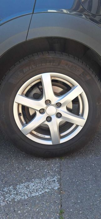 Jante Mazda Cx3 ALUTEC Germany R16 cu anvelope ca noi de iarna