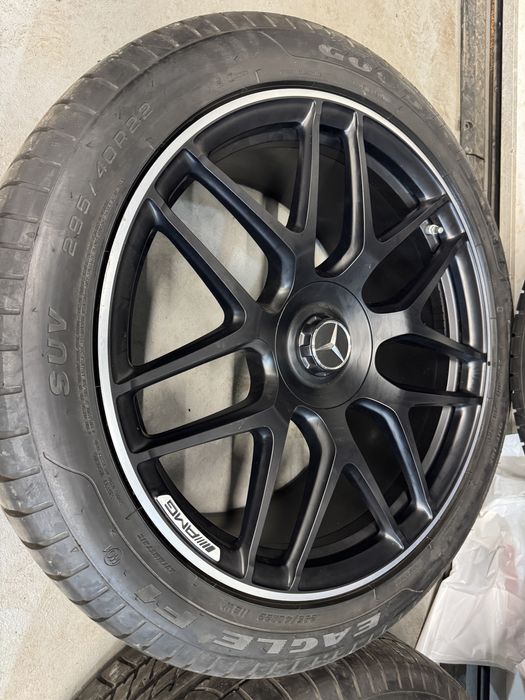 Jante originale Mercedes AMG R22 G class A463 A465 echipate vara noi