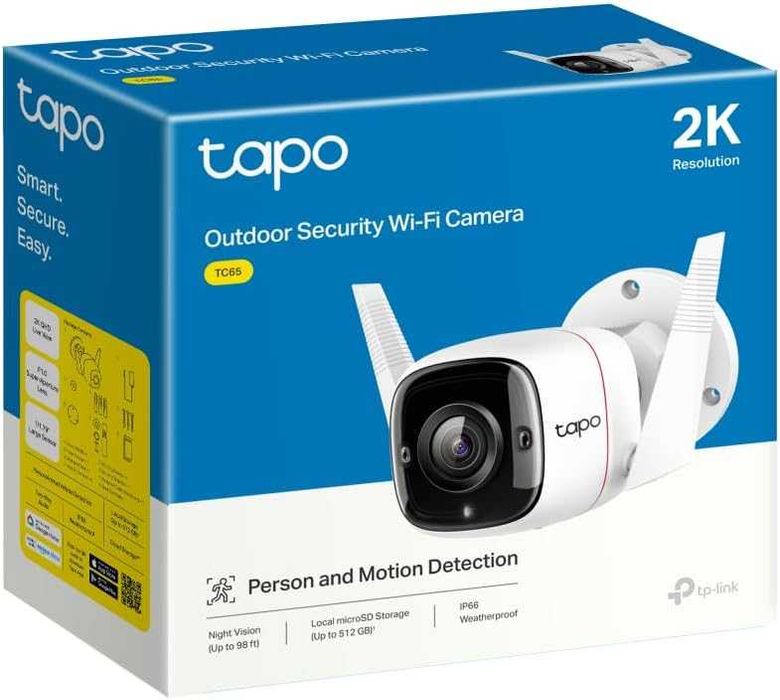 Камера IP за наблюдение TP-Link Tapo TC65, 2304x1296 px