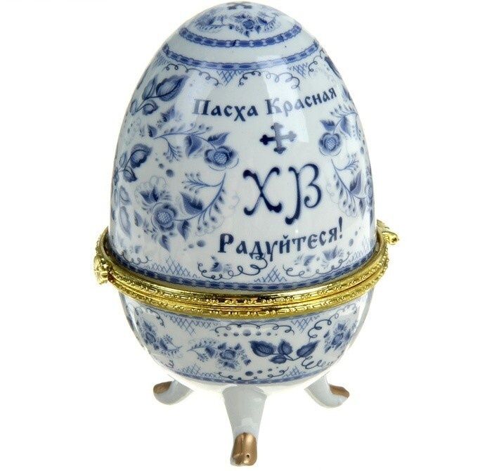 Шкатулка пасхальное яйцо
